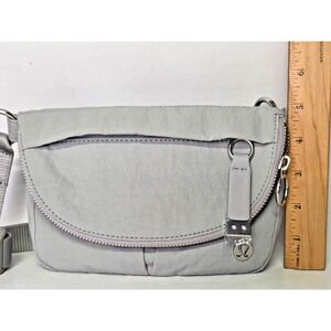 Lululemon All Night Festival Bag Micro Gray Silver Crossbody Pouch